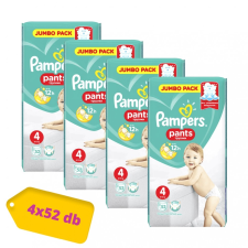 Pampers Pants bugyipelenka, Maxi 4, 9-15 kg HAVI PELENKACSOMAG 4x52 db pelenka