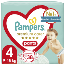 Pampers Premium Care Bugyipelenka, Méret: 4, db Bugyipelenka, 9kg-15k pelenka