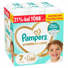 Pampers Premium Care Havi Pelenkacsomag 15+ kg Junior 7 (120db) pelenka