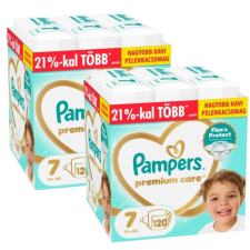 Pampers Premium Care Havi Pelenkacsomag 15+ kg Junior 7 (240db) pelenka