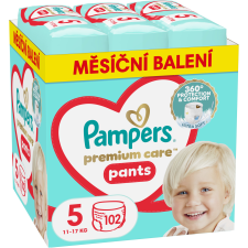 Pampers Premium Care Pants 5-ös méret (102 darab) pelenka