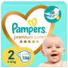 Pampers Premium Care Pelenka, 2 Méret, 136 db, 4kg - 8kg