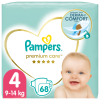 Pampers Premium Care Pelenka, 4 Méret, 68 db, 9kg-14kg