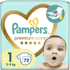 Pampers Premium Care pelenka, Újszülött 1, 2-5 kg, 72 db pelenka