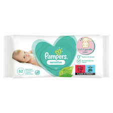 Pampers Törlőkendő Utántöltő 52db Sensitive törlőkendő