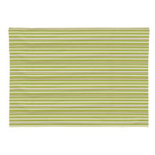 Pamut asztalterítő, zöld csíkos, 180 x 250 cm party kellék