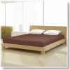  Pamut-elastan classic dohány színű gumis lepedő 140/160*200/220 cm-es matracra