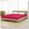 Pamut jersey classic skarlát vörös színű gumis lepedő skarlát vörös 140x200 és 160x200 cm-es matracr