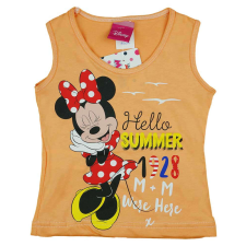 Pamut kislány trikó Minnie egér mintával - 122-es méret gyerek póló