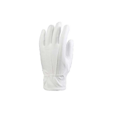  PAMUTKESZTYŰ, FEHÉR, VARROTT, TENYERÉN PVC MINIPETTYEK (7) védőkesztyű