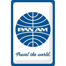  Pan Am - Travel The World Fémtábla dekoráció