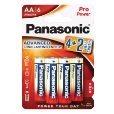 Panasonic 1.5V Alkáli AA ceruza elem Pro power (4+2db / csomag) (LR6PPG-6BP4-2) ceruzaelem