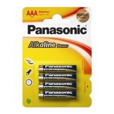 Panasonic 1.5V Alkáli AAA ceruza elem Alkaline Power (4db / csomag) /LR03APB/4BP/ ceruzaelem