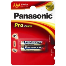 Panasonic 1.5V Alkáli AAA ceruza elem Pro power (2db / csomag)  (LR03PPG/2BP) (LR03PPG/2BP) ceruzaelem