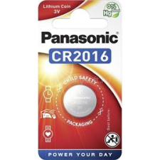 Panasonic CR2016 3V lítium gombelem 1db/csomag (CR2016-1B-PAN) gombelem