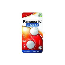 Panasonic CR2016 3V lítium gombelem 2db/csomag (CR2016L-2BP-PAN) gombelem