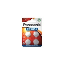 Panasonic CR2016EL/4B lítium gombelem (4db / bliszter) gombelem