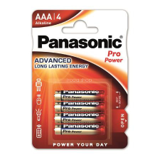 Panasonic Elem, AAA mikro, 4 db, PANASONIC &quot;Pro power&quot; ceruzaelem