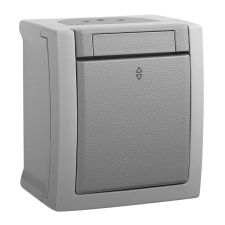 Panasonic IP54 Pacific Panasonic IP54-es IP54-es fejkapcsoló, PT, szürke villanyszerelés