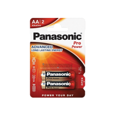 Panasonic Pro Power AA ceruza 1.5V szupertartós alkáli elemcsomag 2db (Lr6Ppg-2Bp) ceruzaelem