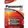 Panasonic Pro Power AA ceruza 1.5V szupertartós alkáli elemcsomag LR6PPG-2BP