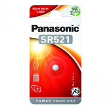 Panasonic SR-521EL/1B ezüst-oxid óraelem (1 db / bliszter) (SR-521EL/1B) gombelem