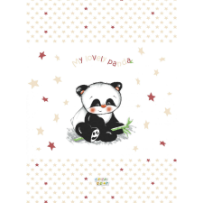 Panda Babastar merev pelenkázó lap 50*80 cm - bézs panda pelenkázó matrac