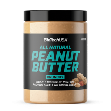 Panda Nutrition BioTech USA Peanut Butter mogyoróvaj [1000 g] vitamin és táplálékkiegészítő