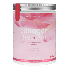 Panda Nutrition Collagen Heaven - 300 g - rózsa-limonádé - Nutriversum [300 g] vitamin és táplálékkiegészítő