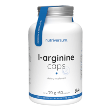 Panda Nutrition L-Arginine Caps - 60 kapszula - Nutriversum [60 kapszula] vitamin és táplálékkiegészítő