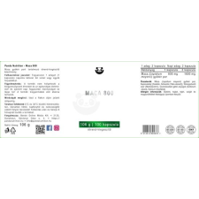 Panda Nutrition Maca X8 [100 kapszula] vitamin és táplálékkiegészítő