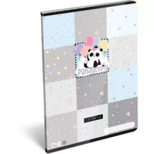  Pandacorn: Panda mintás vonalas füzet, A4 füzet