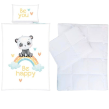  Pandás ovis ágynemű szett (szivárvány) lakástextília