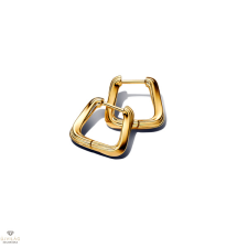 Pandora 14K aranyozott Csavart háromszög kis karika fülbevaló - 263875C00 fülbevaló