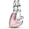 Pandora 793766C01 Anya és lánya két részre választható függő (Ag925/1000, 2,2 g)
