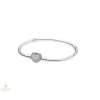 Pandora a szerelem pillanatai szív karkötő 20 cm - 590727CZ-20