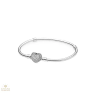 Pandora a szerelem pillanatai szív karkötő - 590727CZ-17