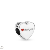 Pandora Budapest szív charm - 792015_E012