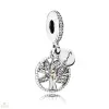 Pandora Családfa függő charm - 791728CZ