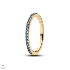 Pandora Csillogó kék fél örökkévalóság gyűrű 58-as méret - 162999C02-58 gyűrű