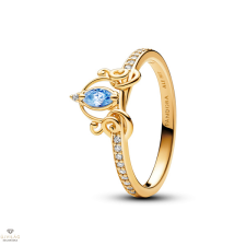 Pandora Disney Hamupipőke tökhintója gyűrű 60-as méret - 163059C01-60 gyűrű