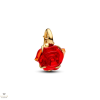 Pandora Disney "A Szépség és a Szörnyeteg rózsa" charm piros muránói üveggel - 764018C01
