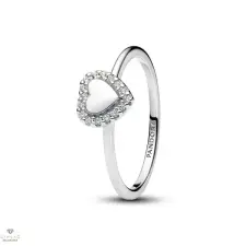 Pandora gravírozható szív glória gyűrű 60-as méret - 193801C01-60 gyűrű