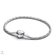 Pandora Gravírozható Szív kígyólánc karkötő 18 cm - 594236C00-18 karkötő