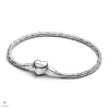 Pandora Gravírozható Szív kígyólánc karkötő 20 cm - 594236C00-20