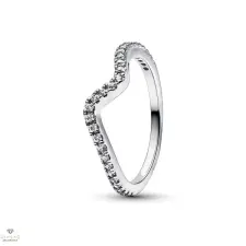 Pandora hullám gyűrű 50-es méret - 192539C01-50 gyűrű
