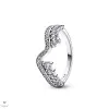 Pandora hullám gyűrű 50-es méret - 192543C01-50