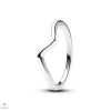 Pandora Hullám gyűrű 52-es méret - 193095C00-52