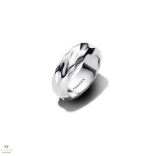 Pandora hullámos széles karikagyűrű 52-es méret - 193886C00-52 gyűrű