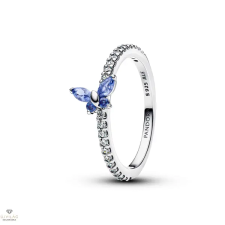 Pandora Kék Pillangó gyűrű 60-as méret - 194269C01-60 gyűrű